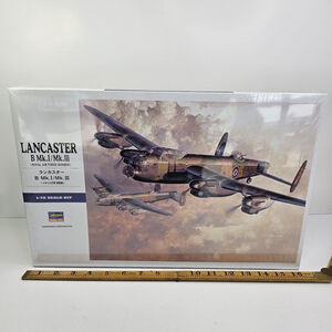 SEALED Hasegawa 1/72 Lancaster B Mk.I/Mk.III WWII British Bomber E23 NEW